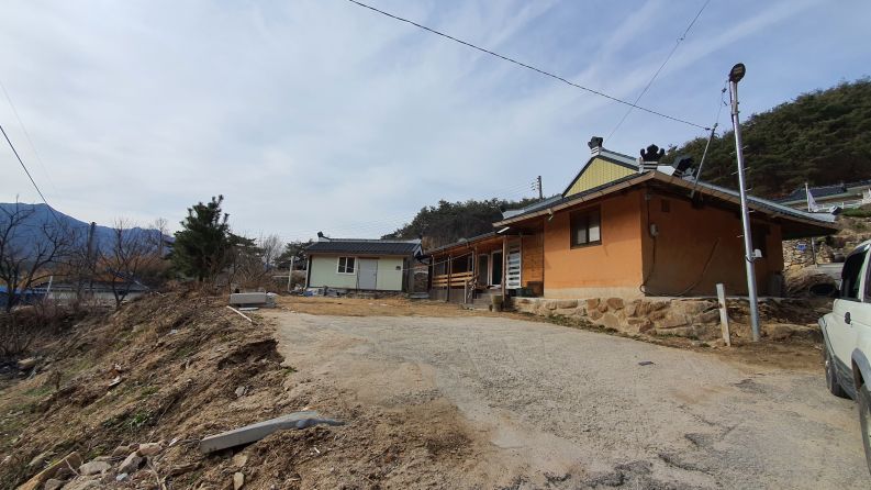 주천면 상부부락 황토 전원주택 매매합니다.
