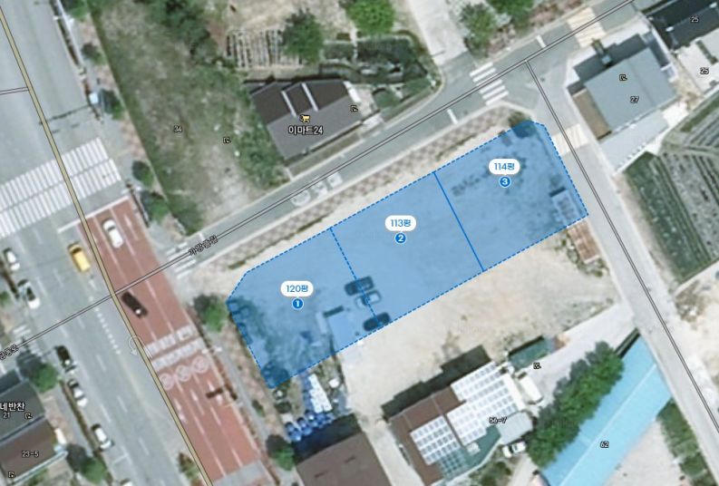 남원시 금동 남원초등학교 부근 나대지 매매