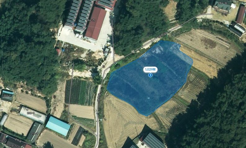 남원시 내척동 답 매매합니다.