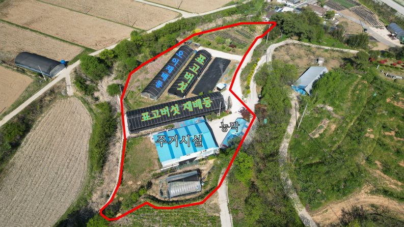 주생면 내동리 표고 하우스 매매
